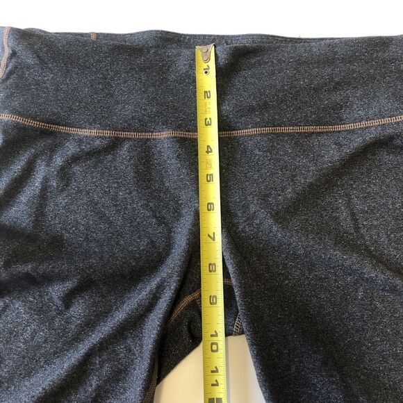 Gap Fit Women’s Capri Leggings Charcoal Gray Stretch Pull On Pocket Size Large - Picture 6 of 13